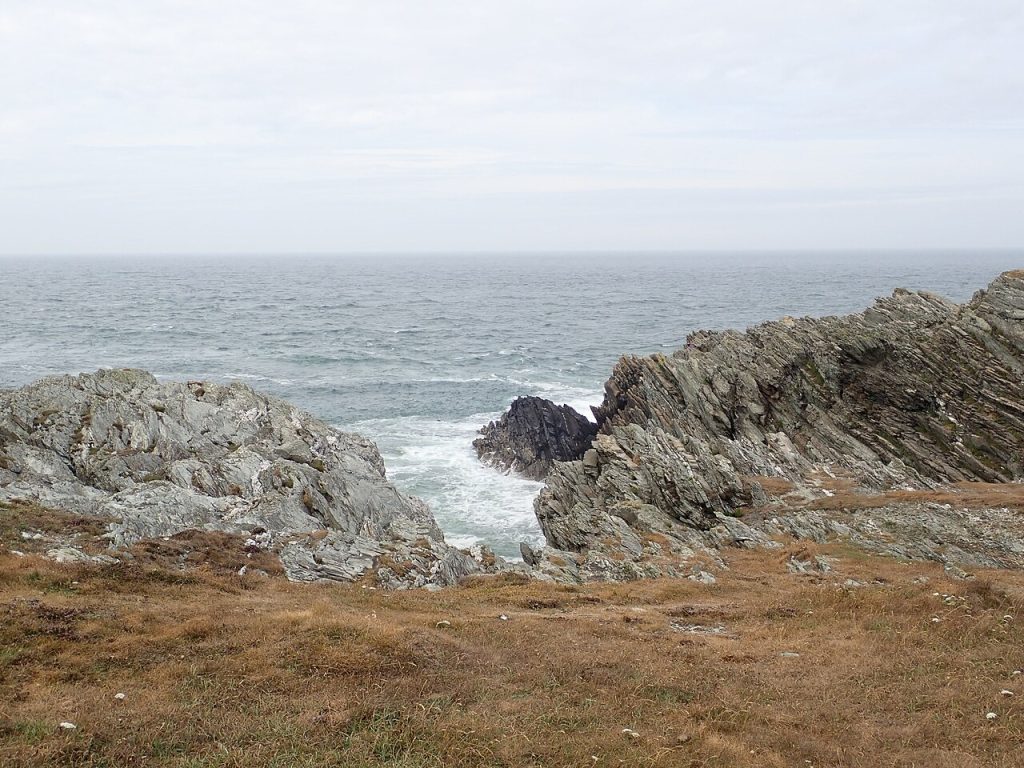dog friendly beaches anglesey - Rocky Anglesey coastline