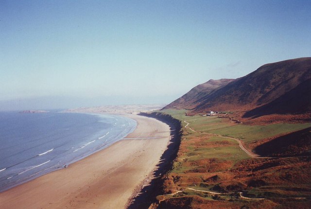 is rhossili beach dog friendly - Rhossili Bay, Gower, Wales