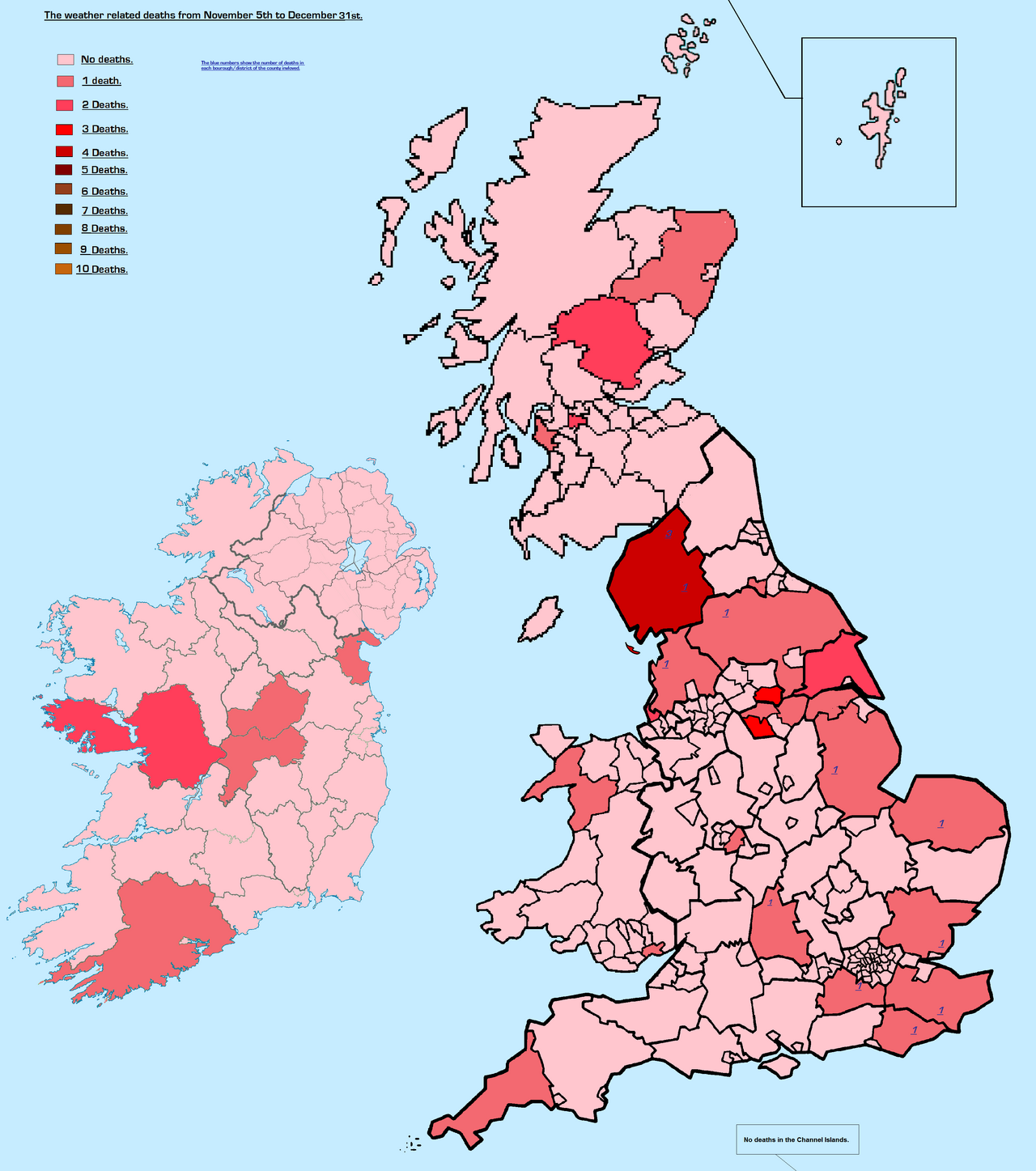 dog friendly spring breaks uk - The British Isles winter weather event deaths of 2010